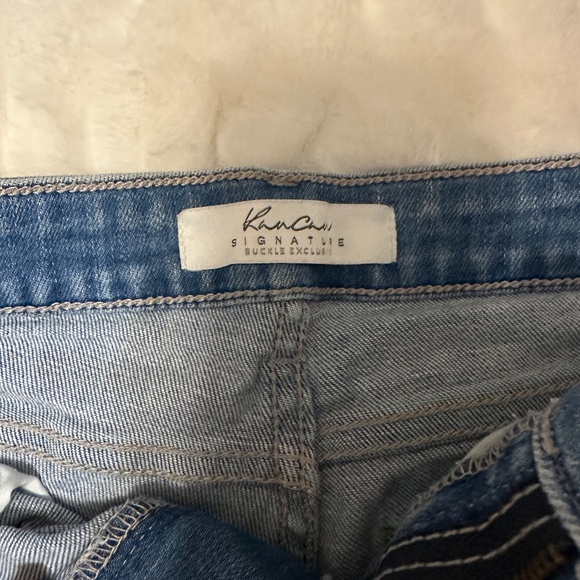 KanCan Blue Jean Shorts Size 26 - Picture 3 of 5